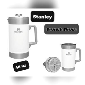 SSStanley The Stay-Hot French Press 48oz "Polar" NEW